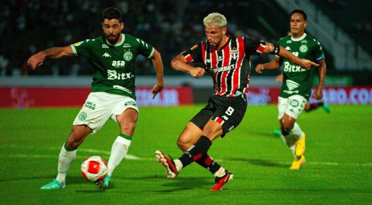 São Paulo empata com Guarani e chega a quatro jogos sem vencer São Paulo empata com Guarani e chega a quatro jogos sem vencer