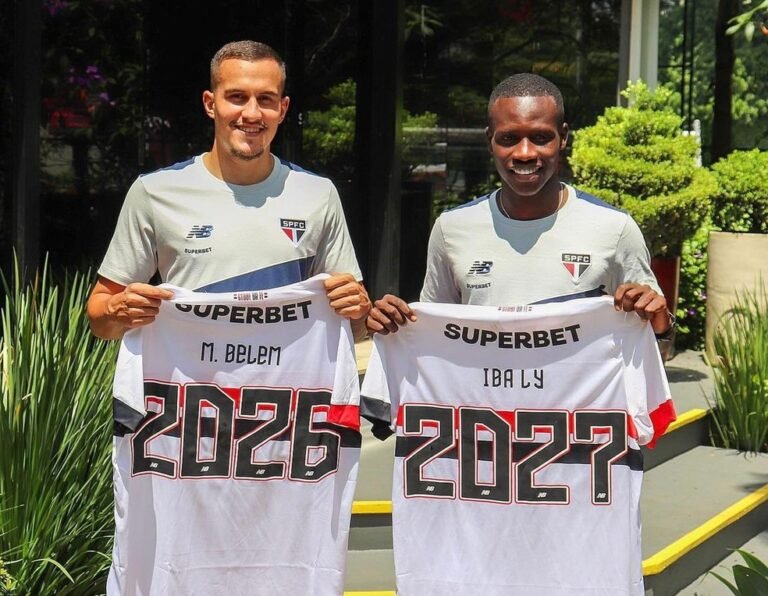 São Paulo FC: Renovações de contrato de Matheus Belém e Iba Ly
