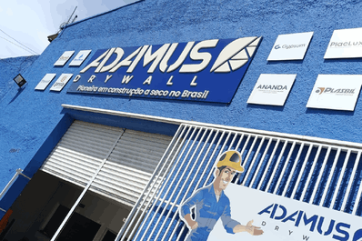 Adamus Drywall se destaca no ramo de construção a seco no Brasil